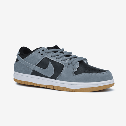 Nike SB Dunk Low Black Silver Хутро