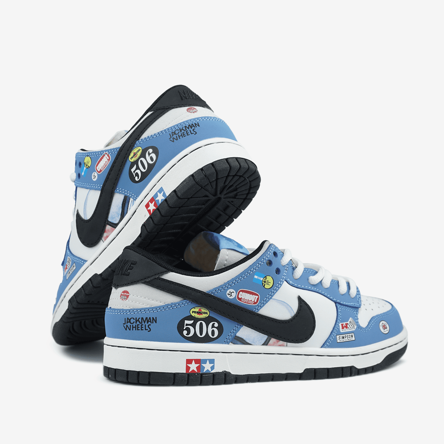 Nike Dunk Low Rally Blue White Хутро