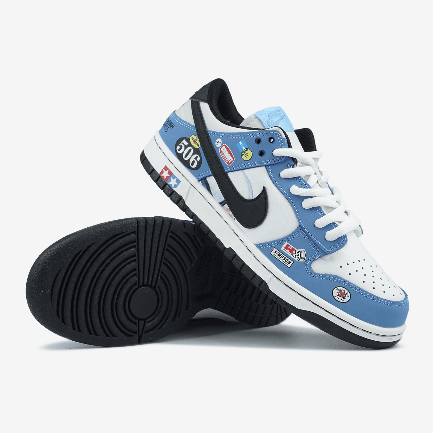 Nike Dunk Low Rally Blue White Хутро