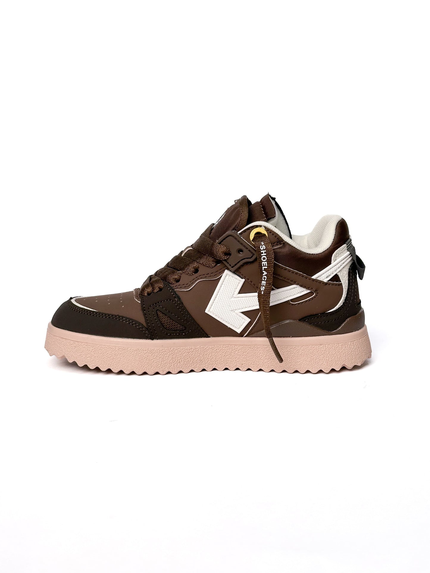 Off-White Sponge Mid Top Brown White