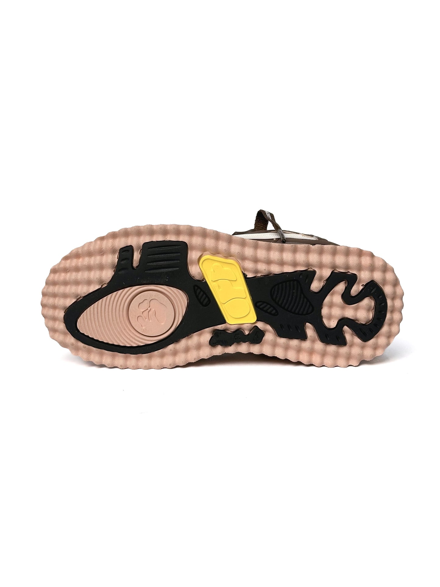 Off-White Sponge Mid Top Brown White