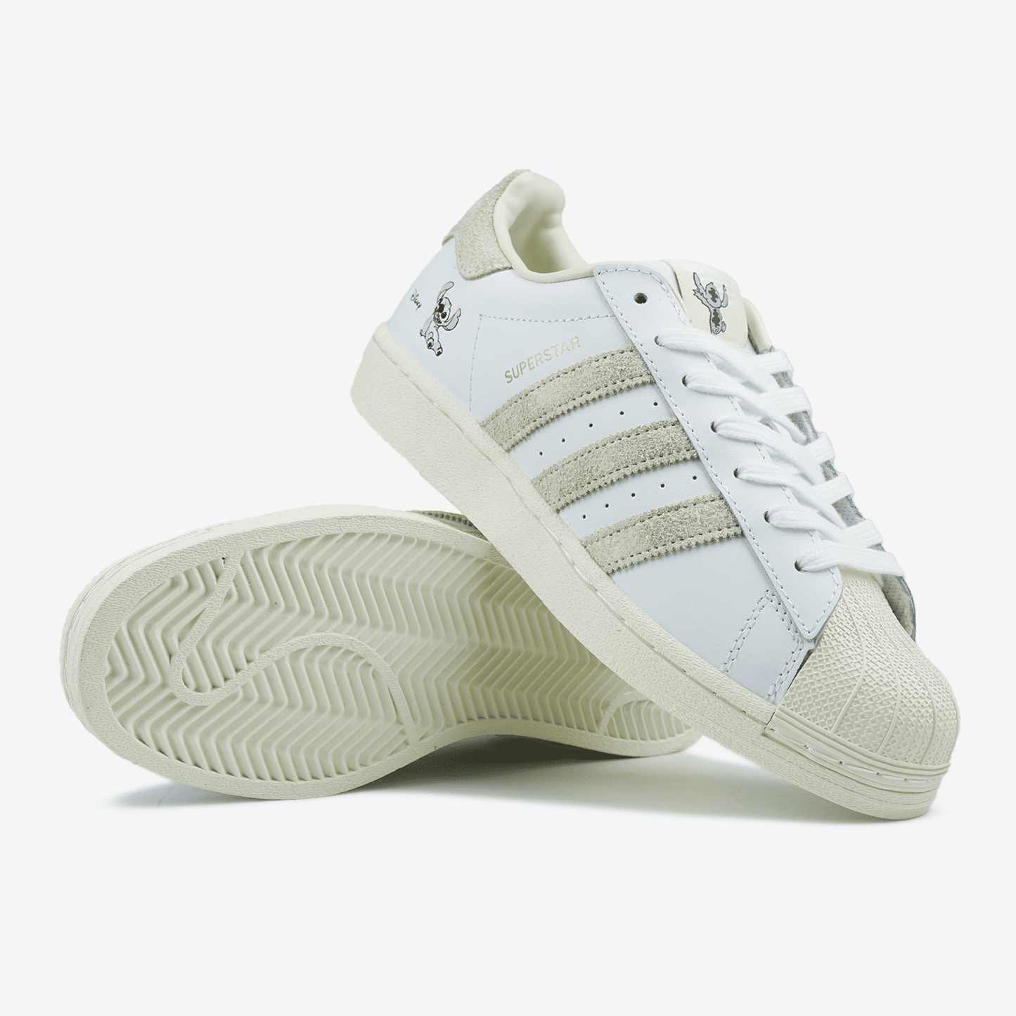 Adidas Superstar Cloud White Disney Stitch