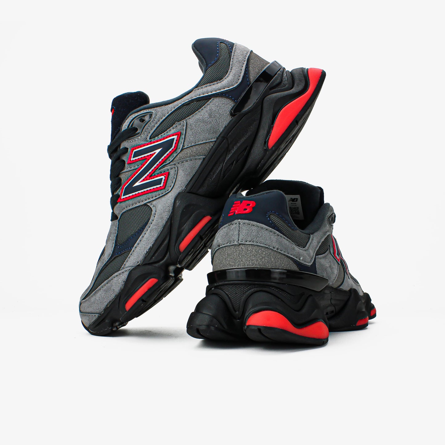 New Balance 9060 Grey Black Red