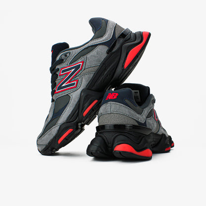 New Balance 9060 Grey Black Red