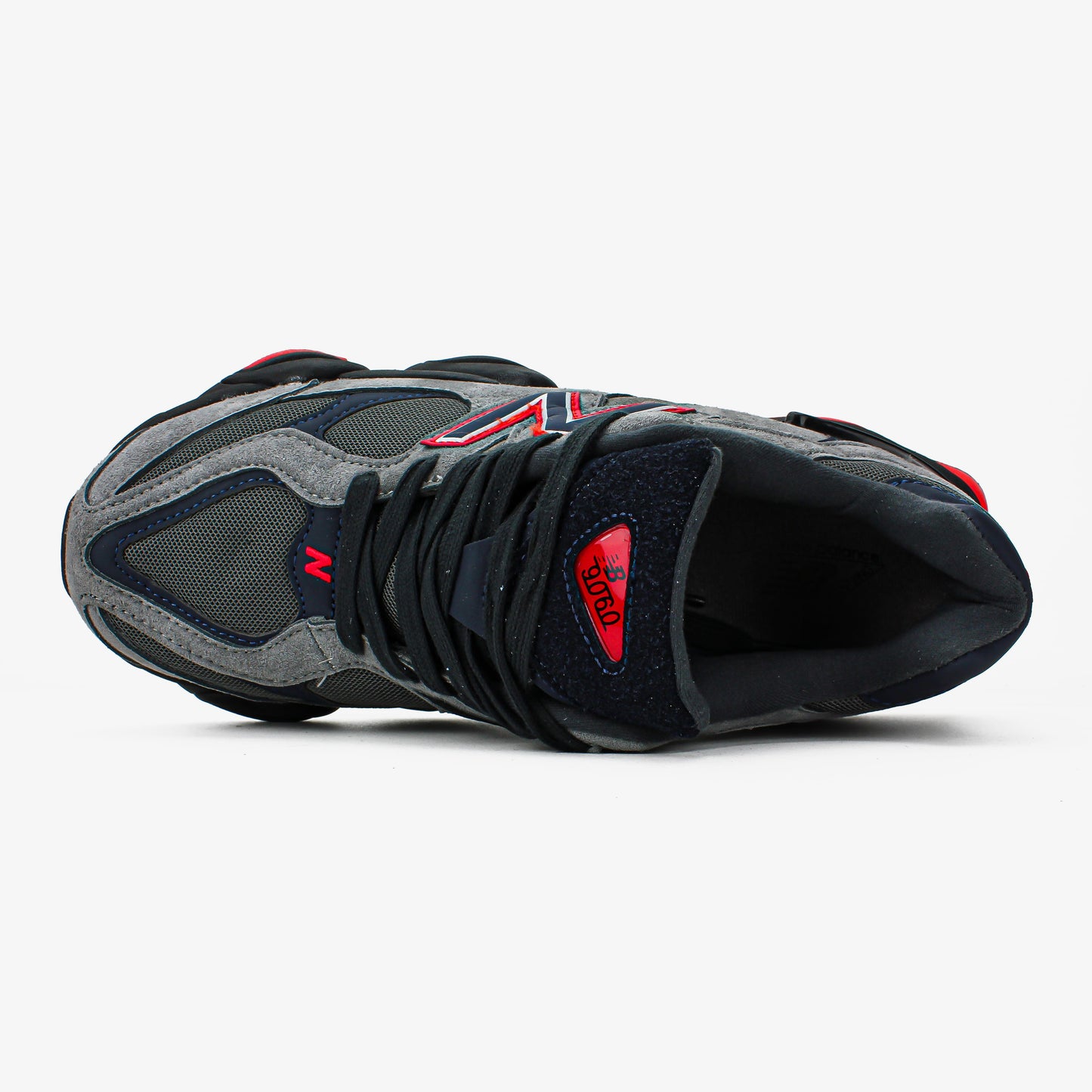 New Balance 9060 Grey Black Red