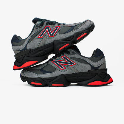 New Balance 9060 Grey Black Red