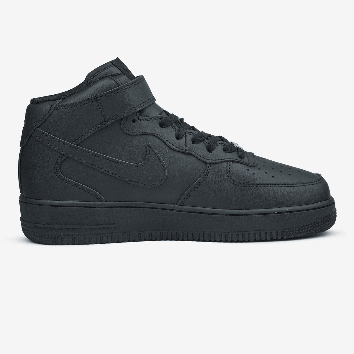 Nike Air Force 1 Classic High Black Fur (хутро)