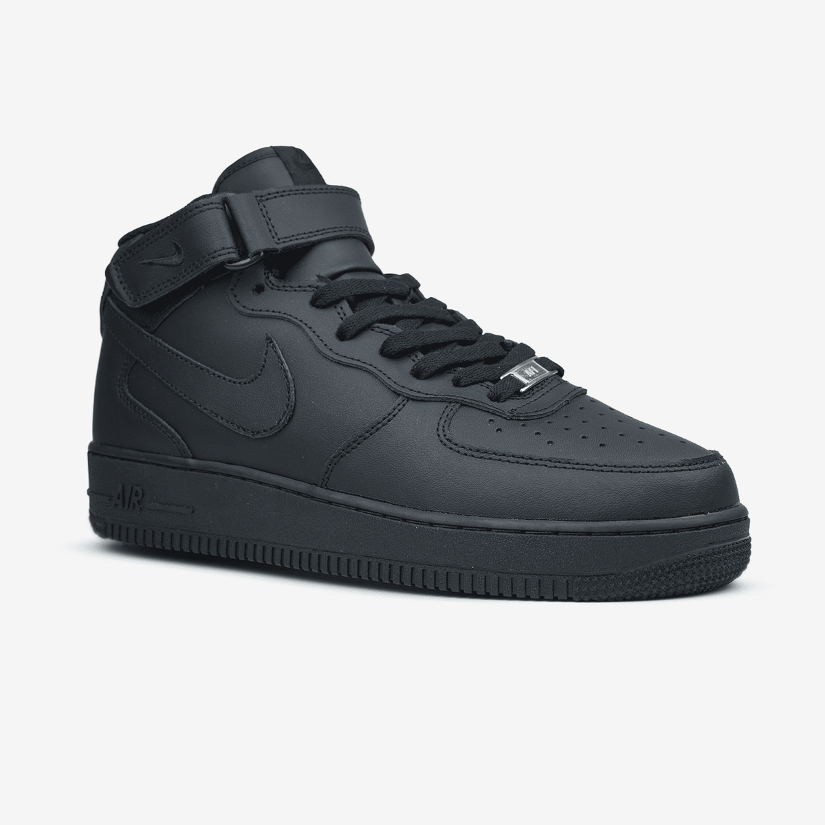 Nike Air Force 1 Classic High Black Fur (хутро)