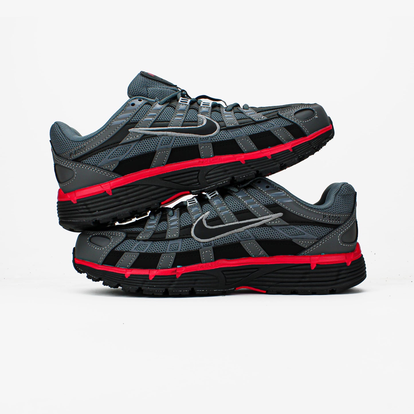 Nike P-6000 Grey Red