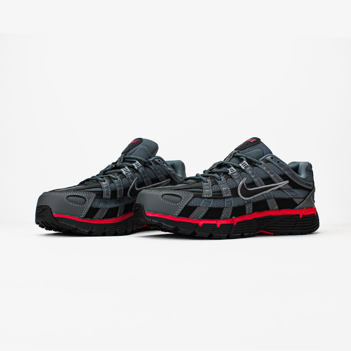 Nike P-6000 Grey Red
