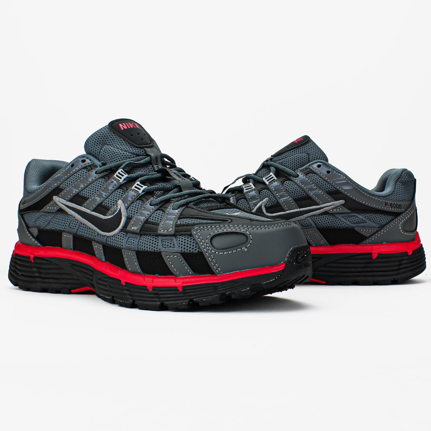 Nike P-6000 Grey Red