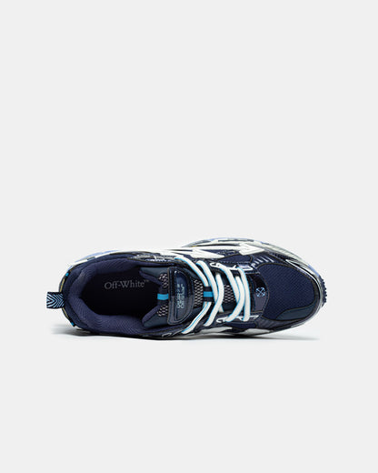 Off-White Be Right White Navy Blue Shark