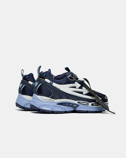 Off-White Be Right White Navy Blue Shark
