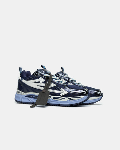 Off-White Be Right White Navy Blue Shark