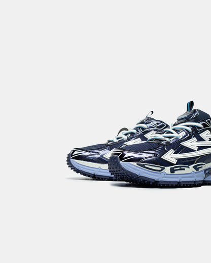 Off-White Be Right White Navy Blue Shark