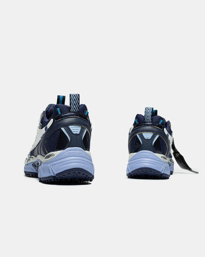 Off-White Be Right White Navy Blue Shark