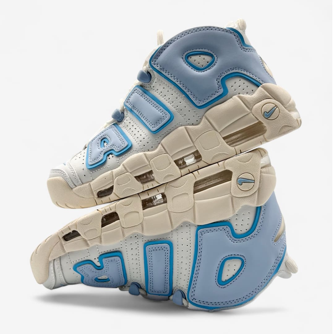 Nike Air More Uptempo White Blue Sail