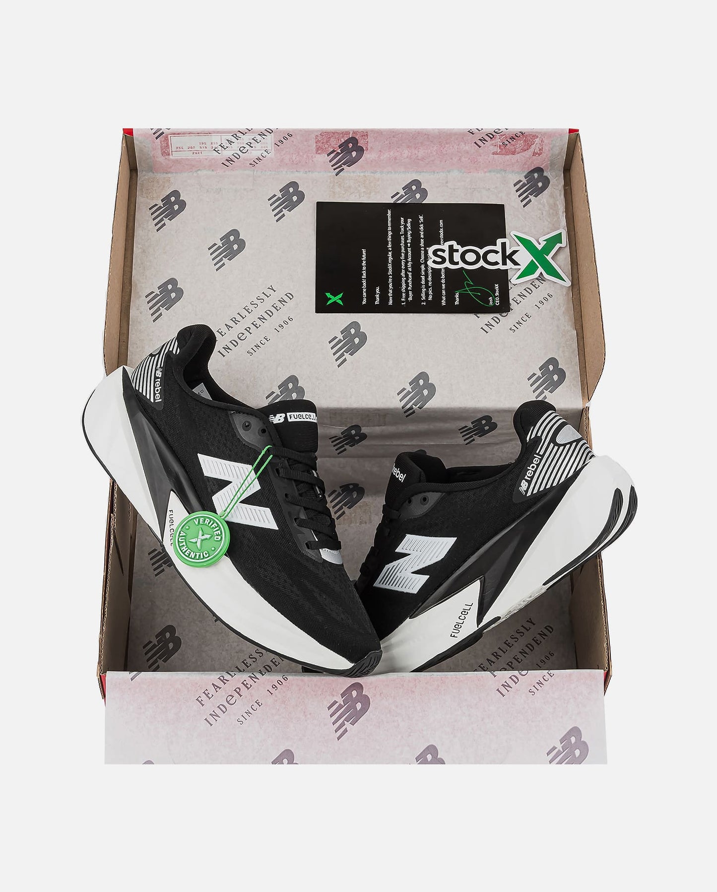 New Balance Rebel V5 Black White