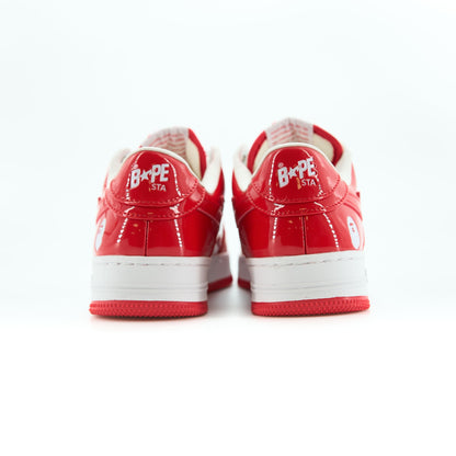 Bape Sta Patent White Red