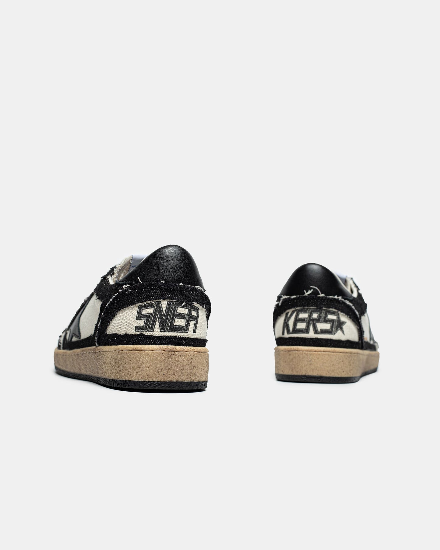 Golden Goose Superstar BallStar Beige Black