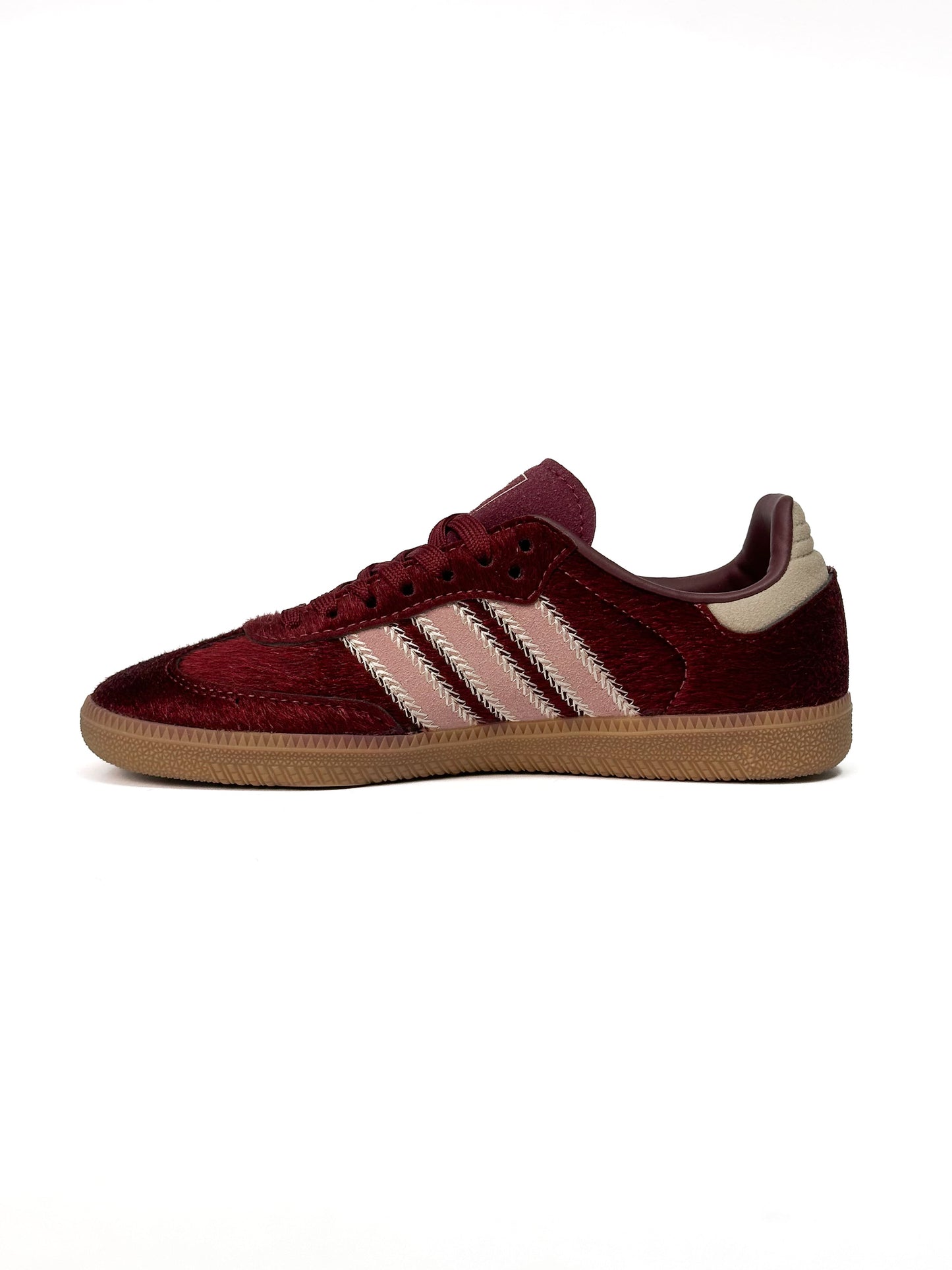 Adidas Samba Burgundy Pony