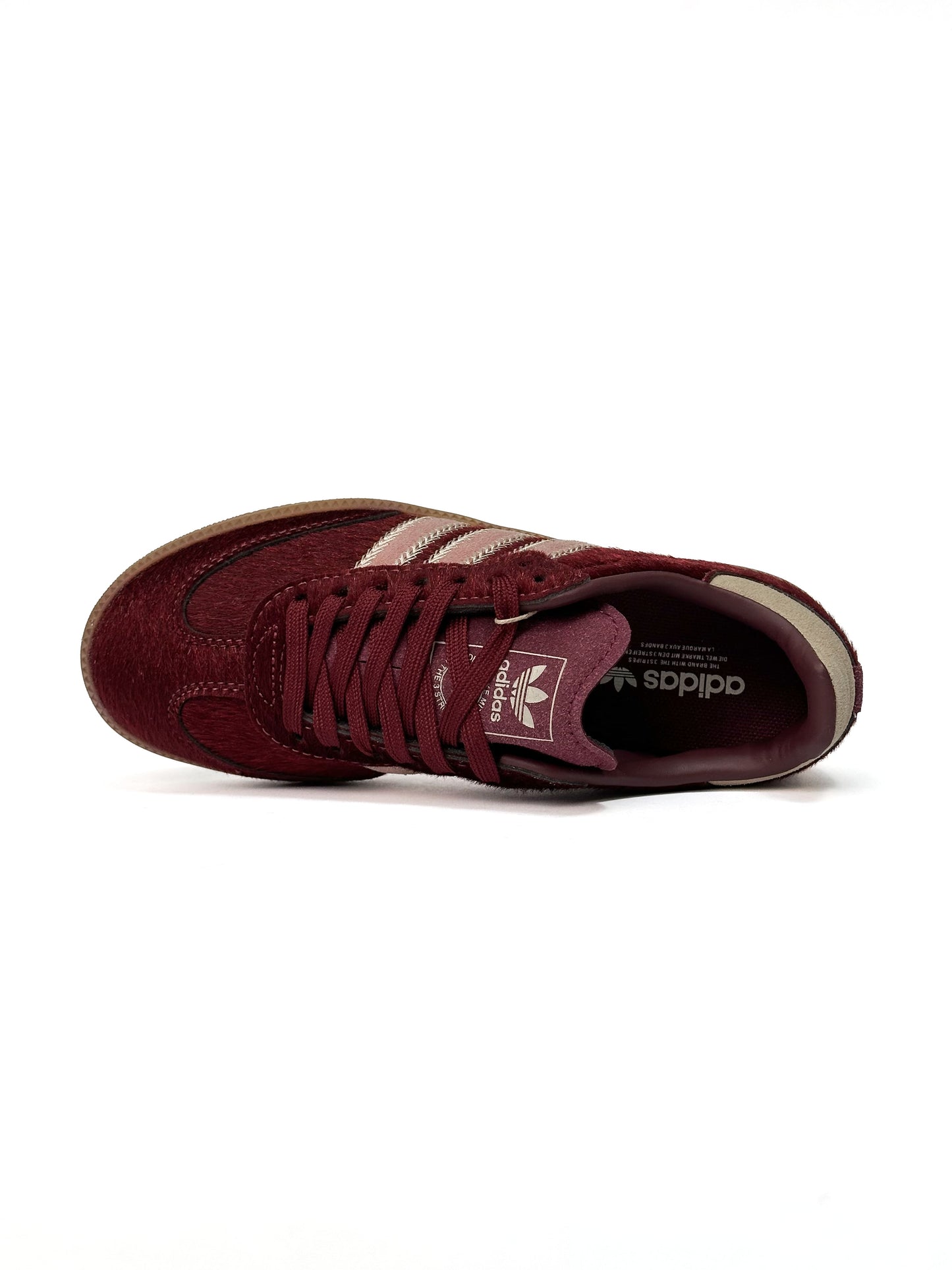 Adidas Samba Burgundy Pony