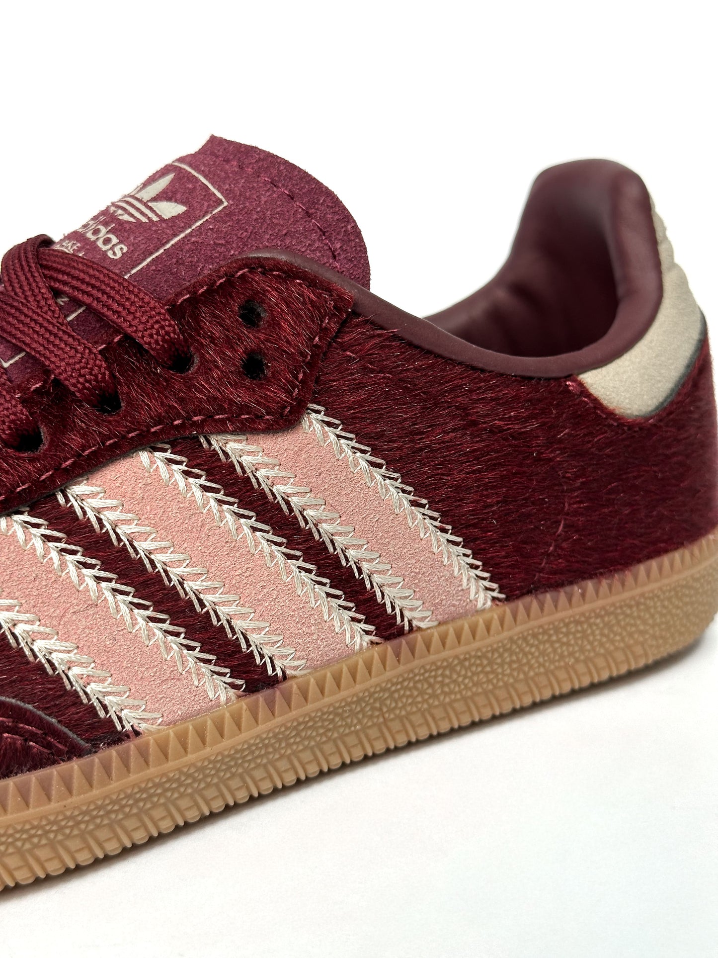 Adidas Samba Burgundy Pony