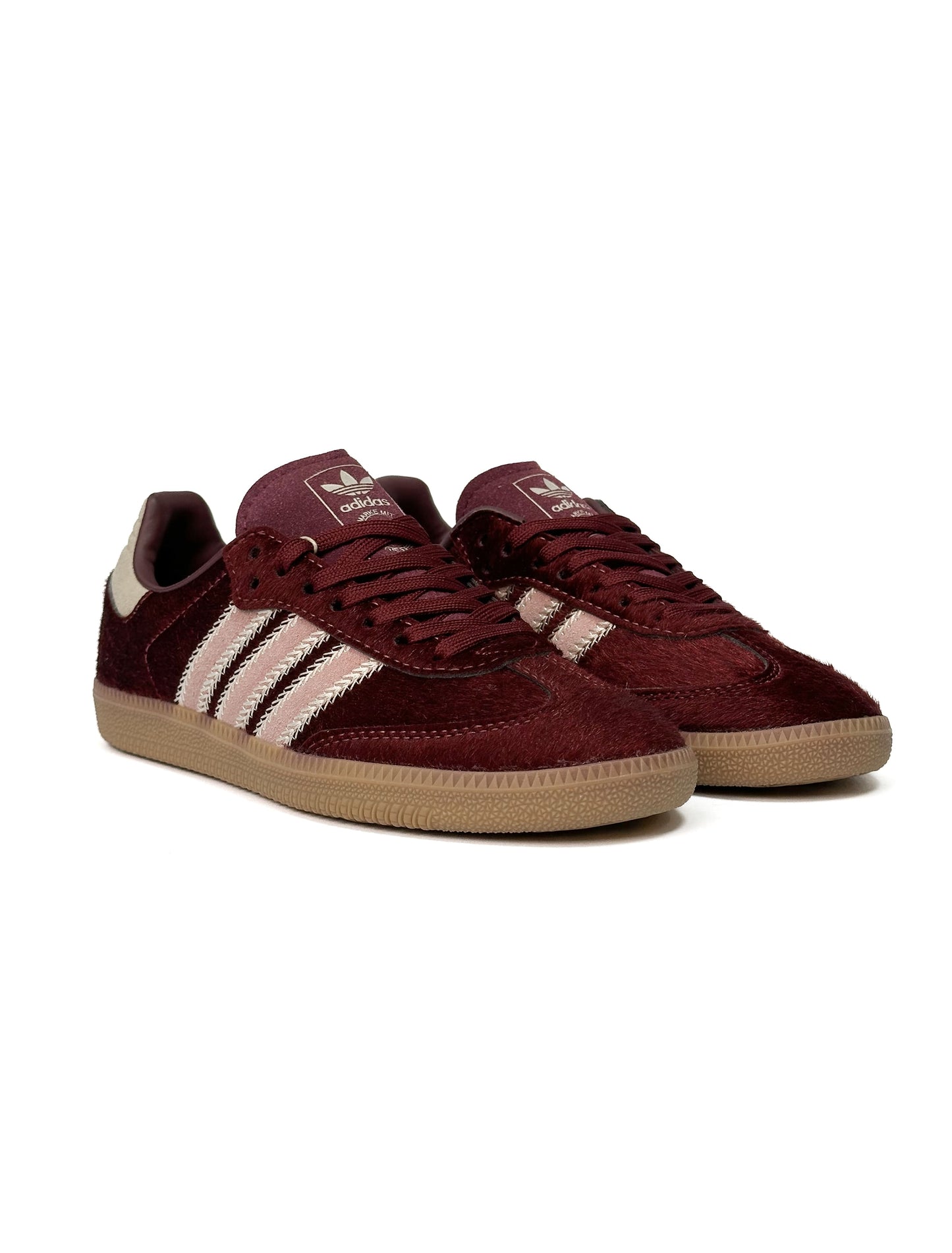 Adidas Samba Burgundy Pony