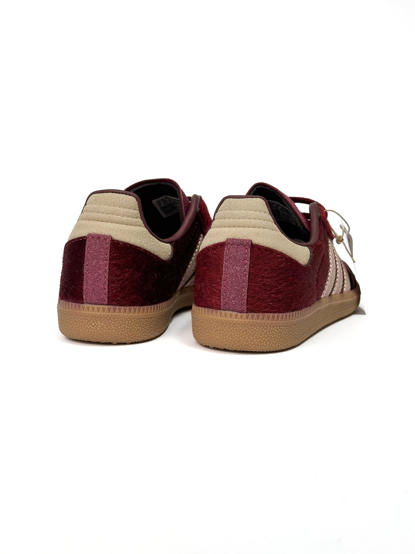 Adidas Samba Burgundy Pony