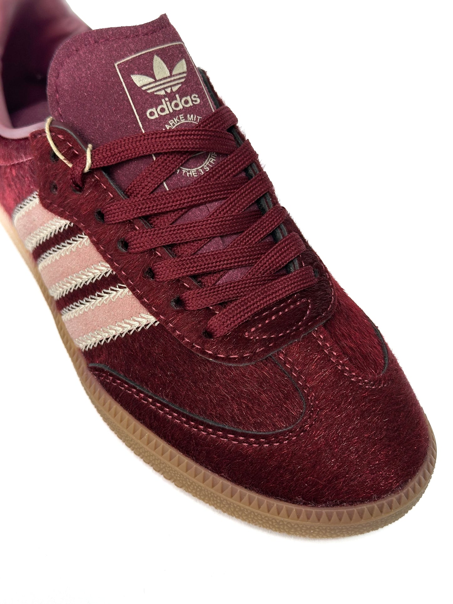 Adidas Samba Burgundy Pony