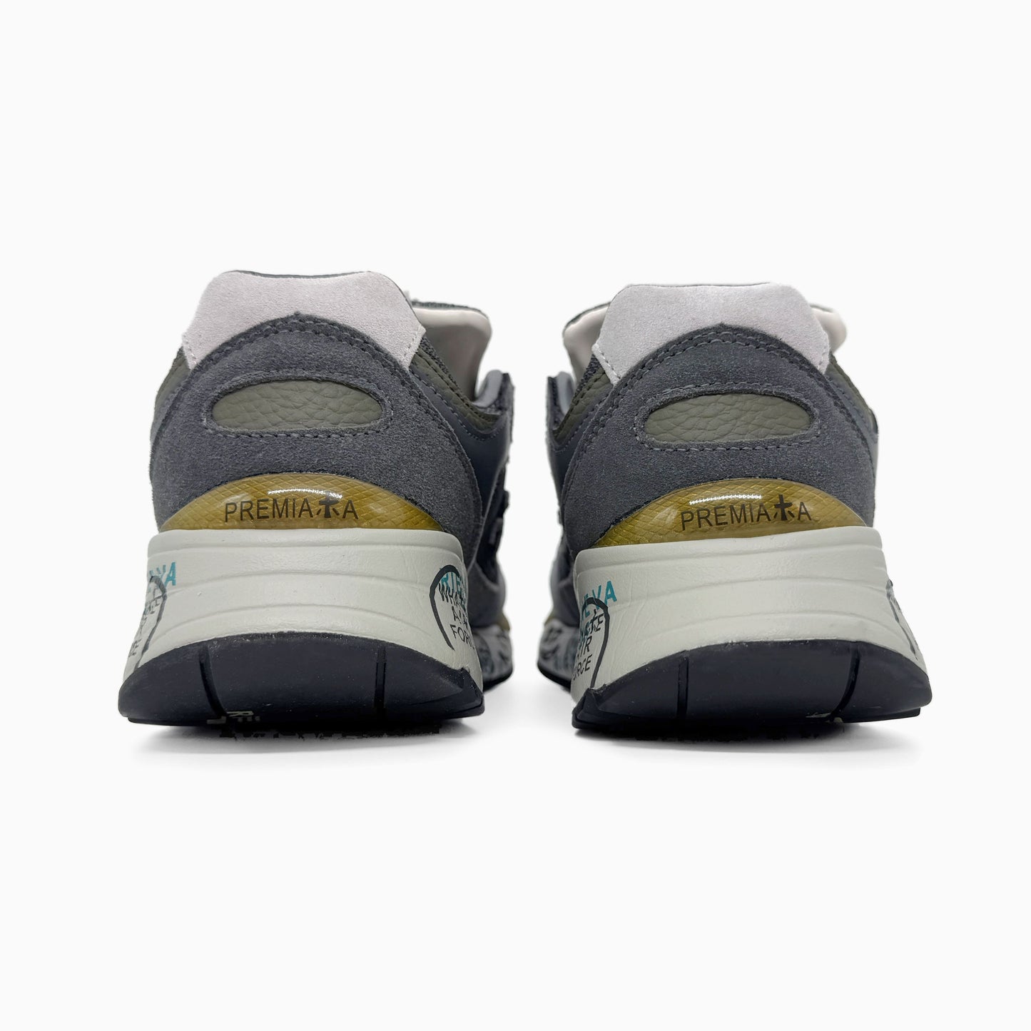 Premiata Uomo Mase Gray Green