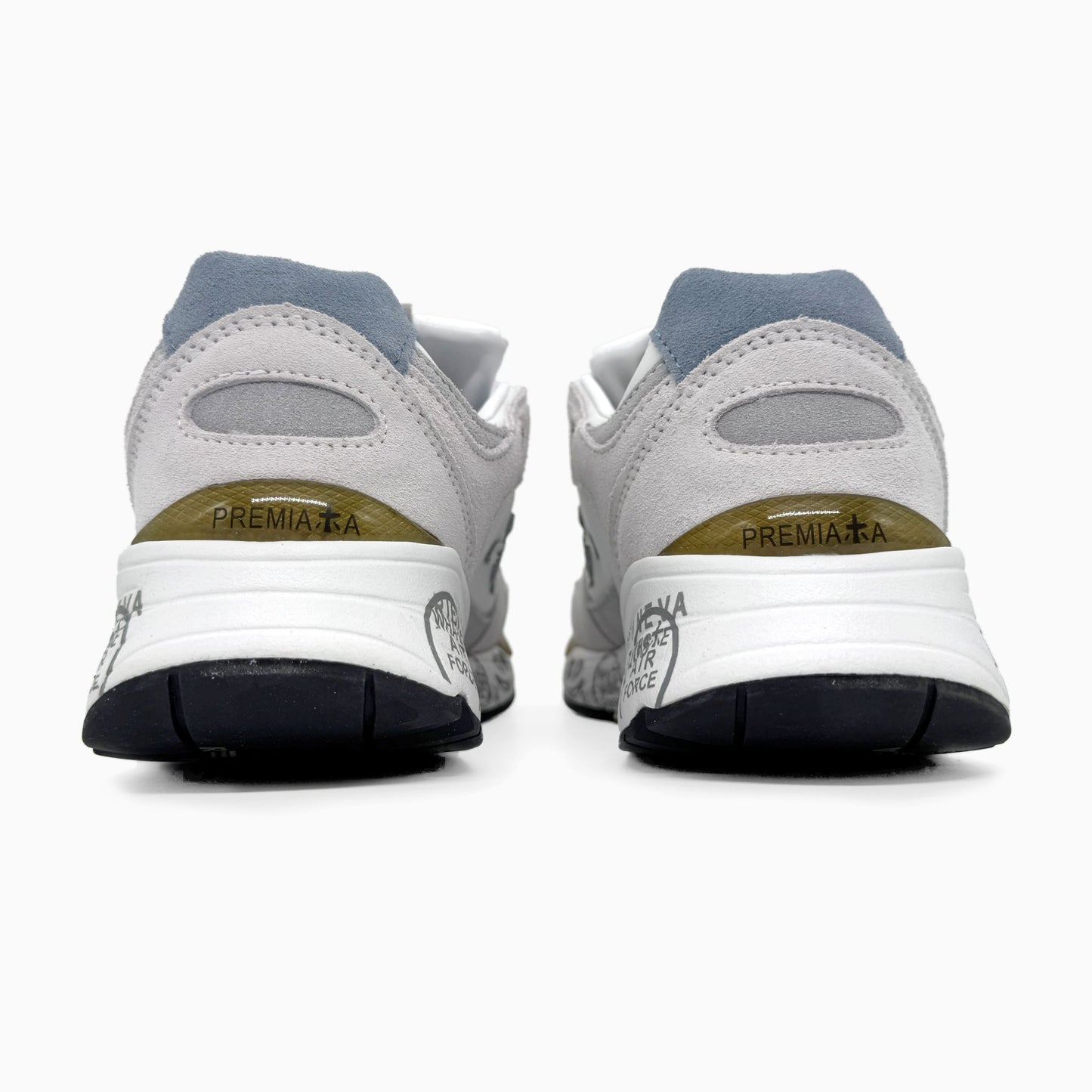 Premiata Uomo Mase Gray White