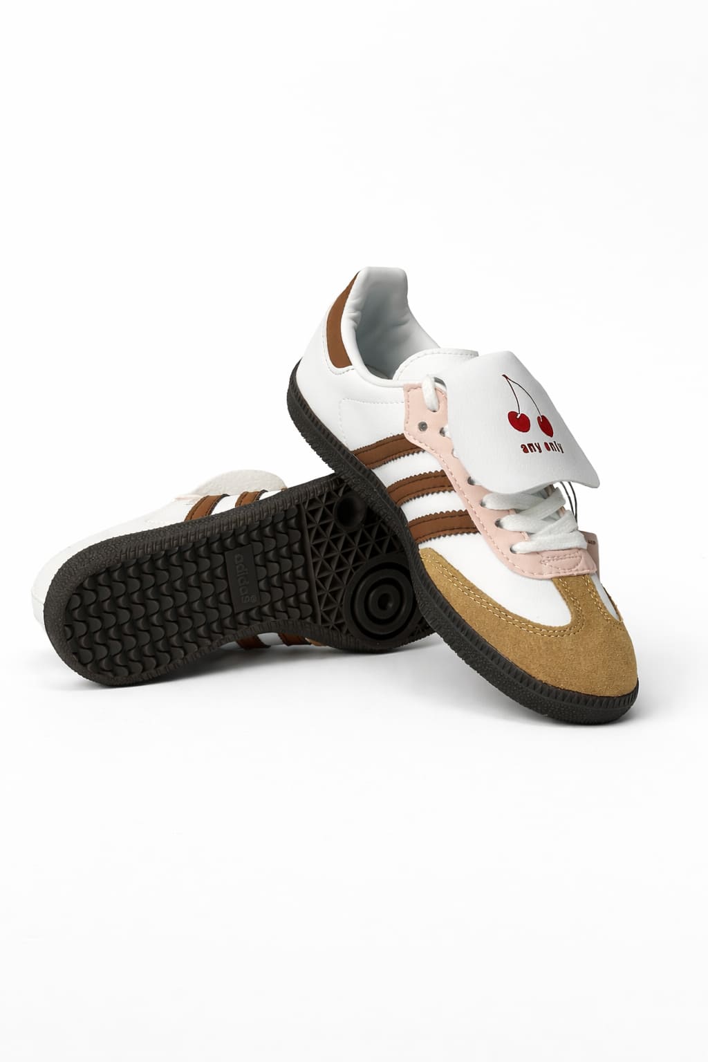 Adidas Samba White Cherry Brown