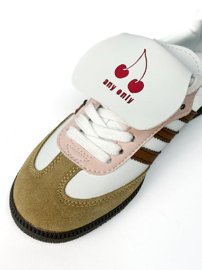 Adidas Samba White Cherry Brown