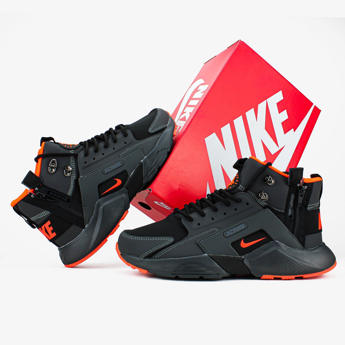 Nike Huarache Acronym Black Orange