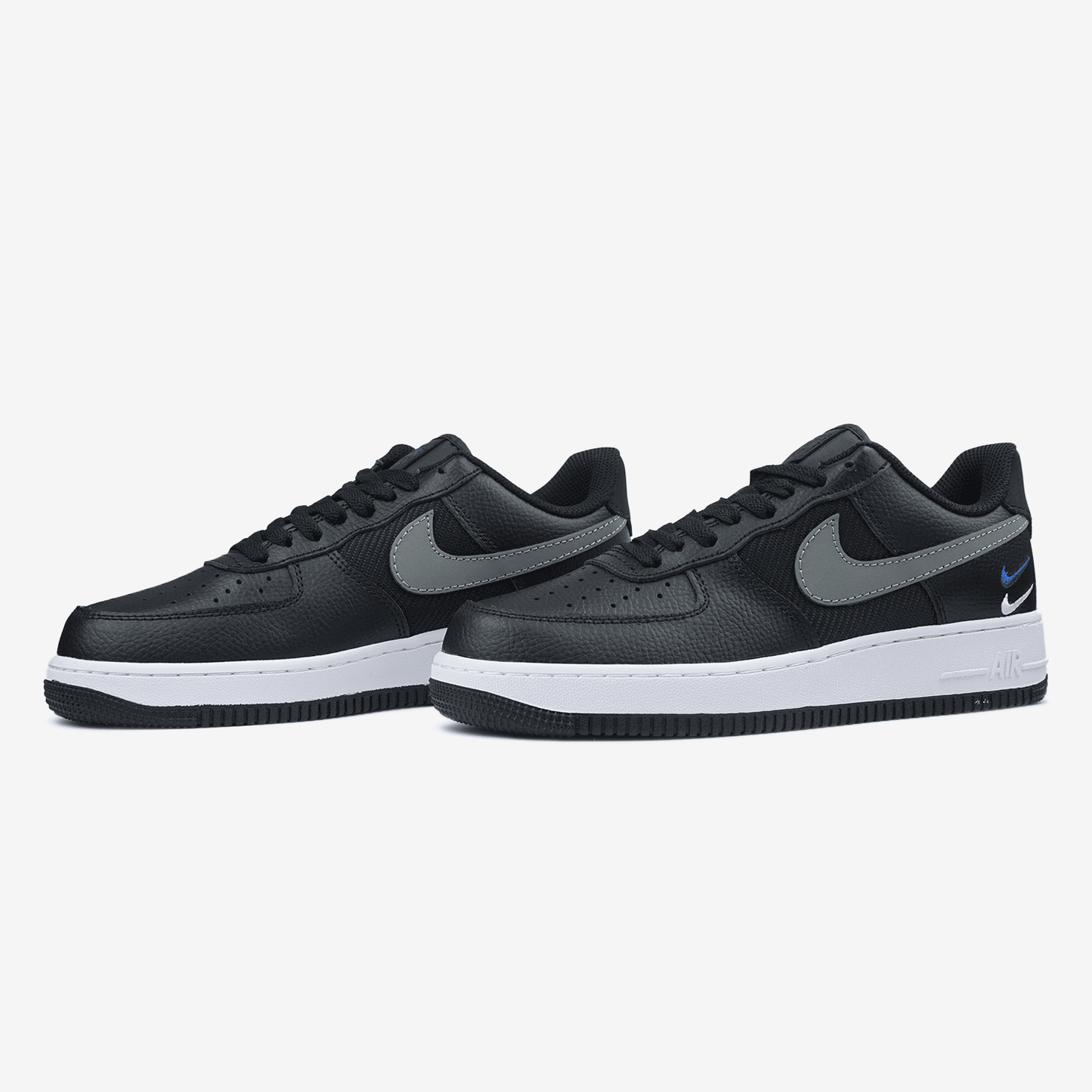 Nike Air Force 1 Low Se Mini Swoosh Casual Shoes Black