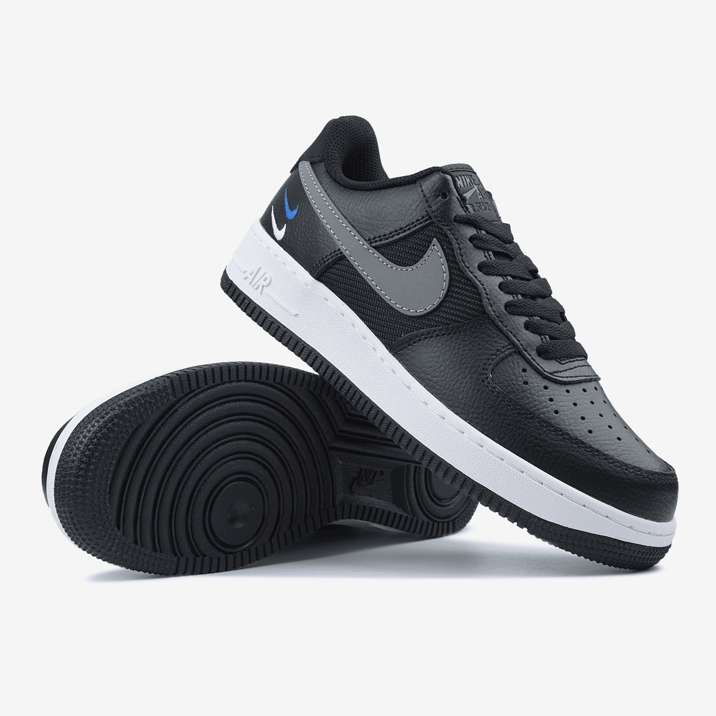 Nike Air Force 1 Low Se Mini Swoosh Casual Shoes Black