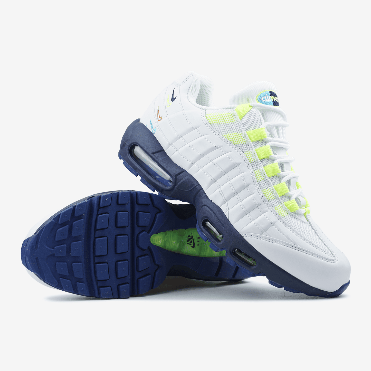 Nike Air Max 95 Multi-Color Swoosh Volt