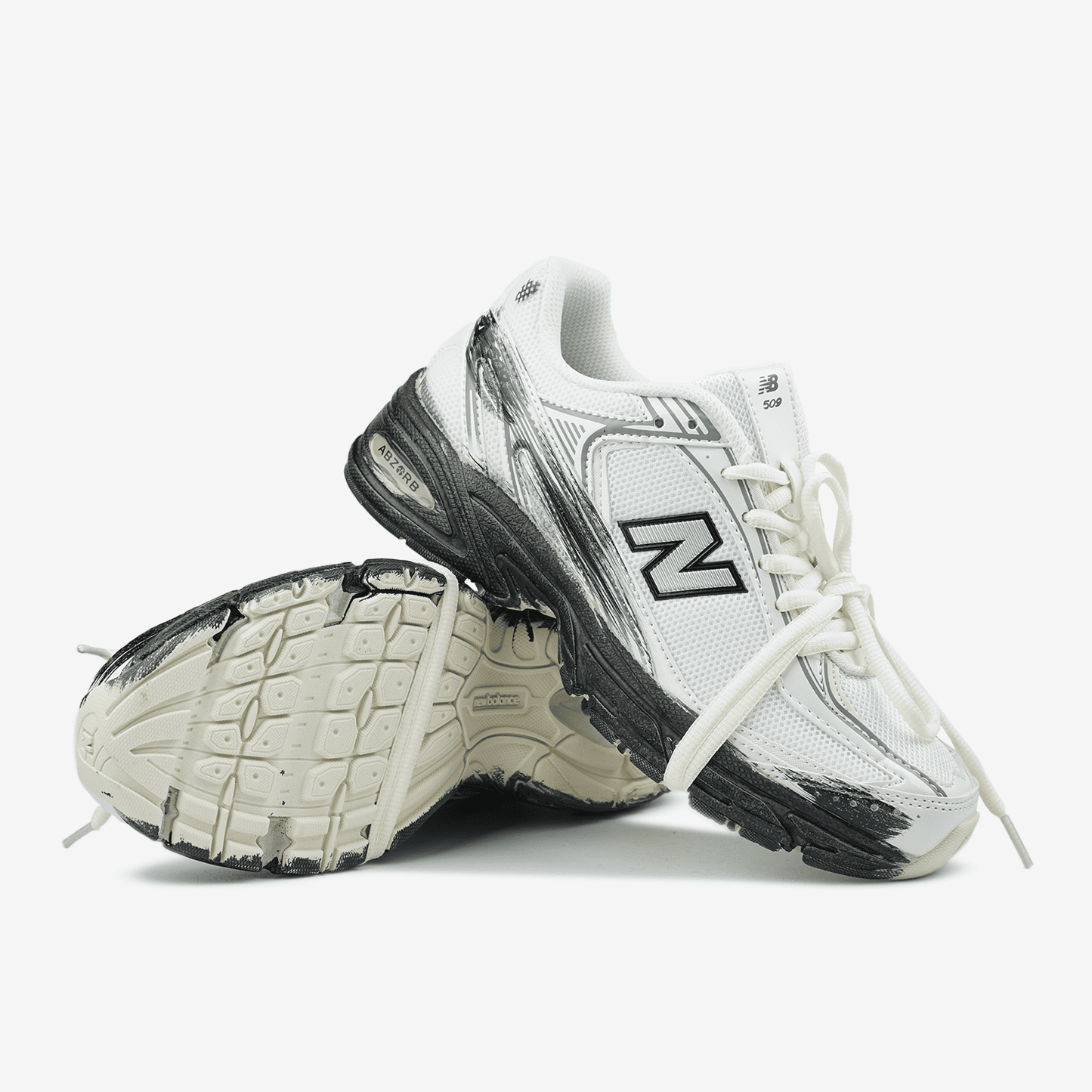 New Balance 509 Beige Black Custom
