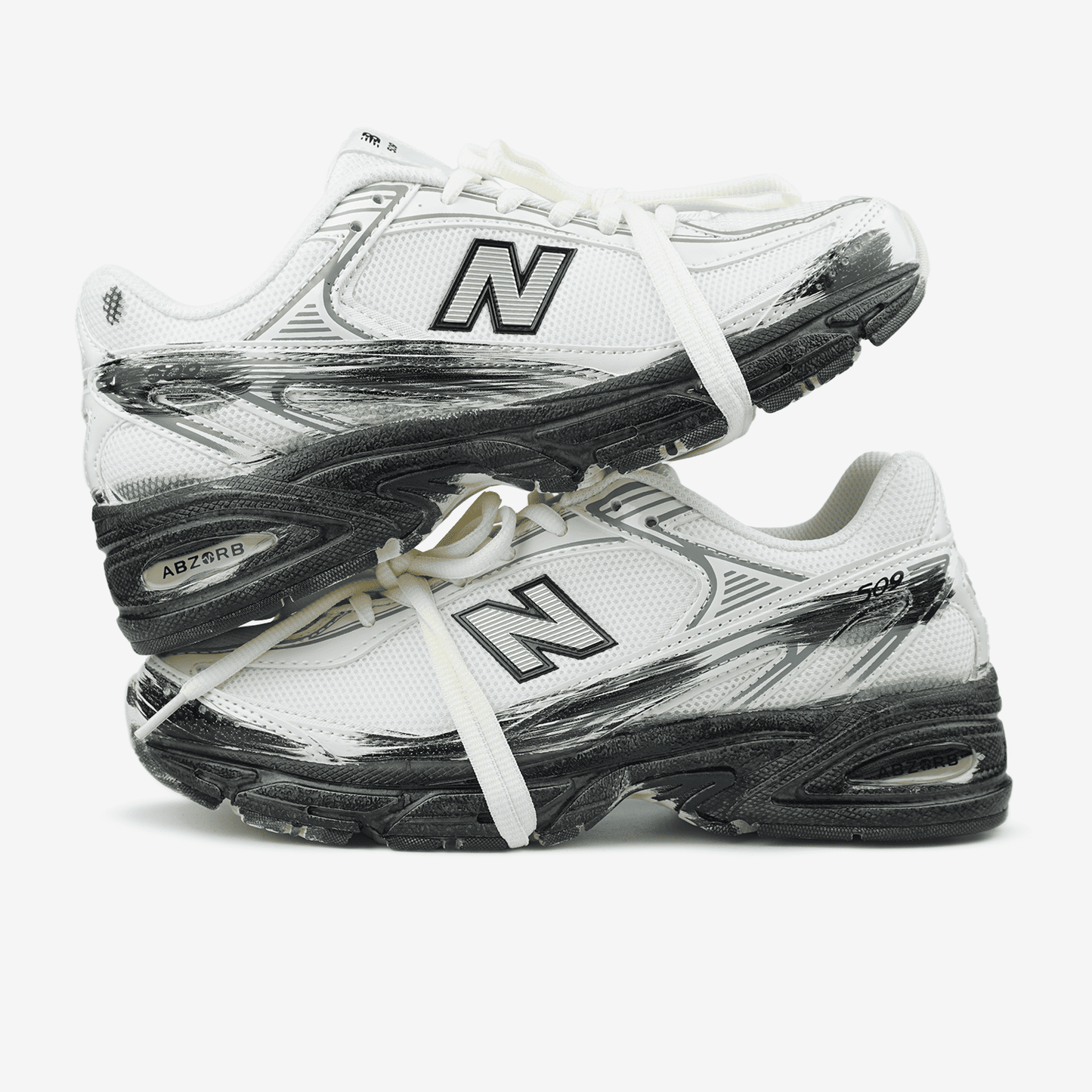 New Balance 509 Beige Black Custom