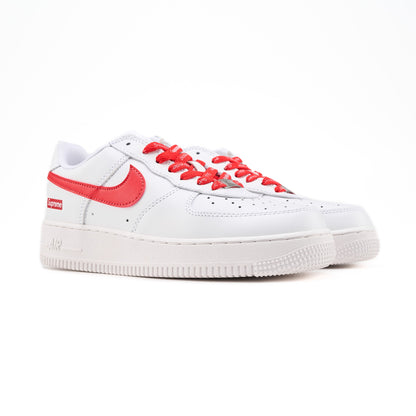 Nike Air Force 1 x Supreme White Red