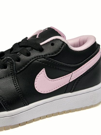 Nike Air Jordan Retro 1 Low Black Pink
