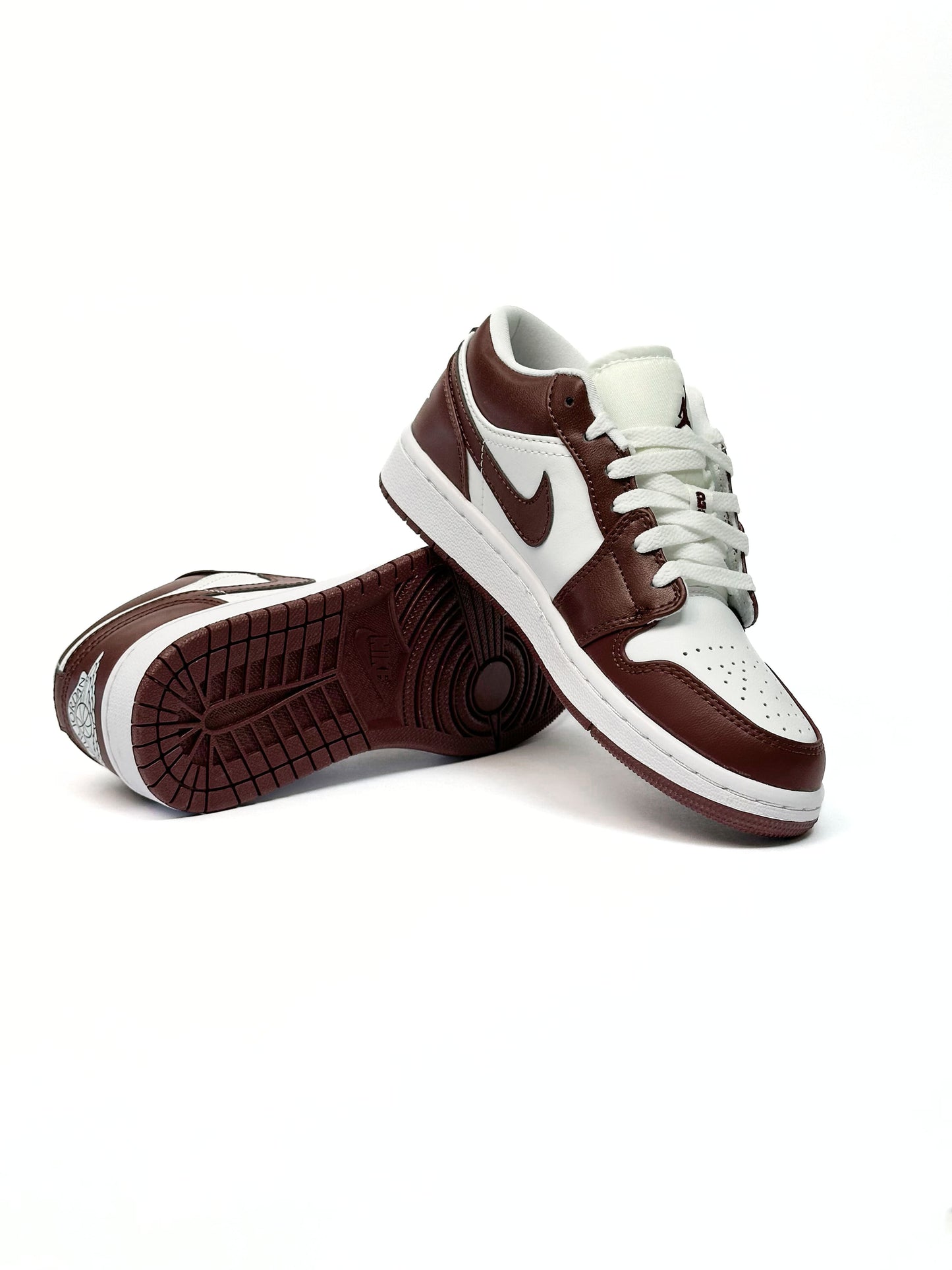 Nike Air Jordan Retro 1 Low Burgundy White