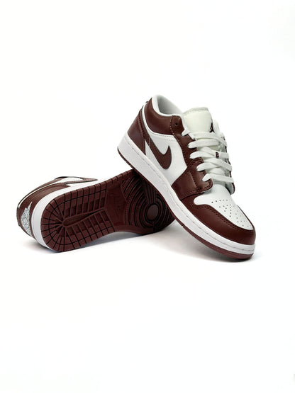 Nike Air Jordan Retro 1 Low Burgundy White