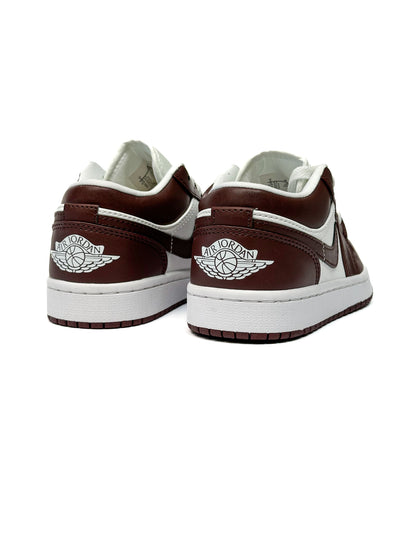 Nike Air Jordan Retro 1 Low Burgundy White