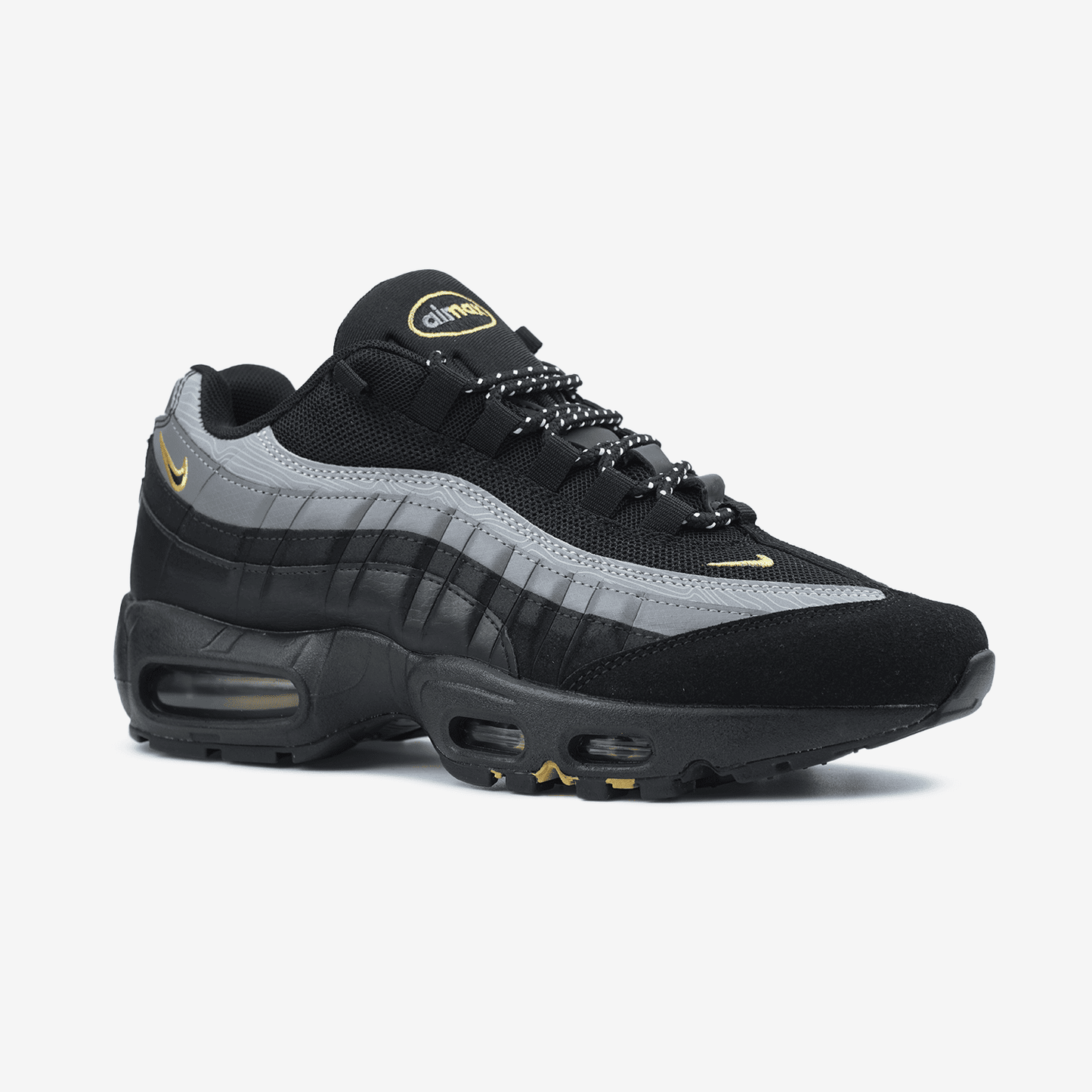 Nike Air Max 95 Black Grey Yellow