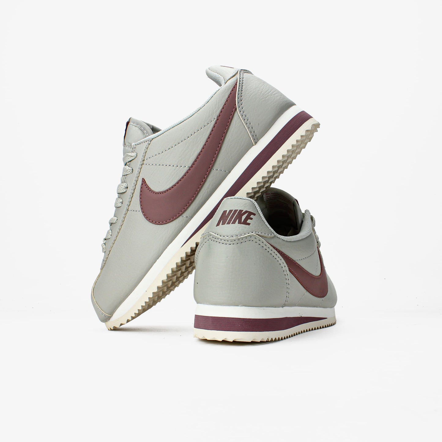 Nike Cortez Beige Burgundy