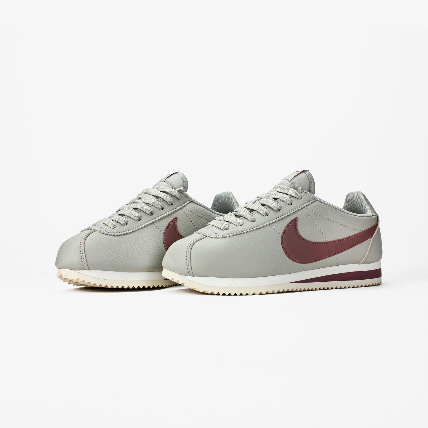 Nike Cortez Beige Burgundy