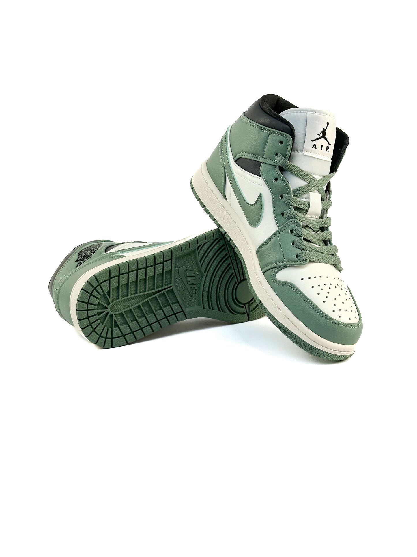 Nike Air Jordan 1 Retro Mid Jade Smoke