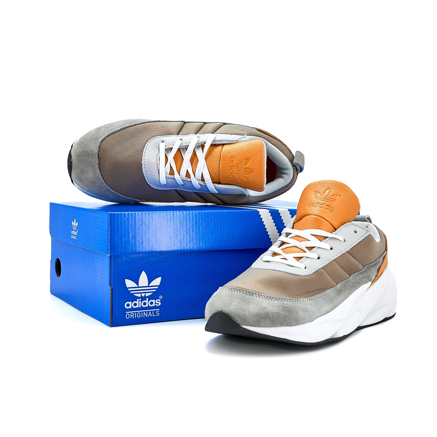 Adidas Shark Brown White